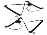Pair Front Window Regulator Replacement for Maserati Quattroporte M139 84934200 66944900 66944800 83744044