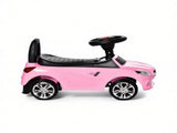 Pink Toddler Foot-to-Floor Ride-On Push Car Kids Sliding Walking Toy with Functional Horn, Music, 64123282