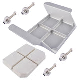 New Jack Plate 4'' Setback Small Engine Jack Plate Fit for Outboard Motors MJ-1-DP 10005922