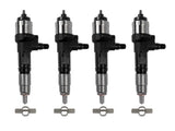 Set of 4 Common Rail Fuel Injectors Fits for Kubota V3800 V3800T 3.8L 1J50053052 69549605