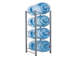 4-Tier Water Rack Stainless Steel Heavy Duty Water Cooler Jug Rack 38005687