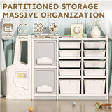 ZNTS Children's toy storage cabinets W509125832