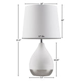 2-Tone Ceramic Table Lamp Set of 2 B035P264515
