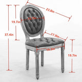 French Style Solid Wood Frame Antique Painting,Hand-pulled buckle decoration PU artificial leather W1143137916