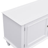 U-Can 70.9'' Modern TV Stand for TVs up to 80 Inches, Entertainment Center with Open Compartment, TV N724P286415K