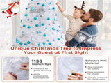 8 Feet White Christmas Tree 01440023