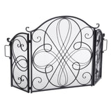 KINGSPORT FIREPLACE SCREEN 55340.00SIL