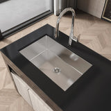 Kitchen Sink 30" x 19" Multifunctional Undermount Workstation Kitchen Sink S304 Stainless Steel T3177P286042