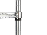 US 4Tier Kitchen Bakers Rack Microwave Oven Stand Storage Cart Workstation Shelf 15516534