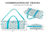 Travel Duffel Bag for Women, Large Overnight Weekender with Adjustable Strap, Wet Pocket, Carry On 95174936