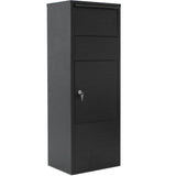 ZNTS Large Package Delivery Parcel Mail Drop Box for Black, 10.5