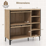 Entry shoe cabinet with adjustable shelf 19247801