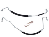Pair Power Steering Pressure Line Hoses Kit Fits for Chevy Silverado GMC Sierra 2500 HD 3500 6.6L V8 62452758