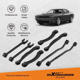 ZNTS 8x Rear Suspension Control Arms Strut Rod Lateral Arm Kit For Dodge Charger 23306813