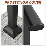 Hand Rails for Outdoor Steps, 4-5 Step Handrail 2 Pack T3210P298174