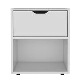 Aberdeeen 19.7-Inch High Nightstand End Table with Open Shelf B070P173171