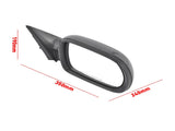 Right Manual Fold Non-Heated Door Mirror Fits for Kia Soul LX Hatchback 1.6L 2.0L L4 2020-2025 Black 13871577