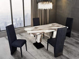 STACEY BLACK DINING CHAIR SET OF 2 B201P342799