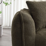 Soft beanbag chair with high resilience foam core for two people. The comfortable square recliner W1996P182162