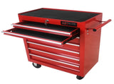 7 DRAWERS MULTIFUNCTIONAL TOOL CART WITH WHEELS-RED W1102107324