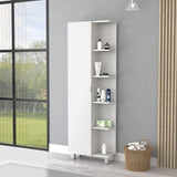 Los Angeles Linen Cabinet, Five Shelves, One Cabinet, Divisions B128P148737