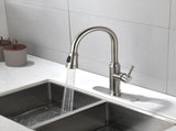 Single Handle High Arc Pull Out Kitchen Faucet,Single Level Stainless Steel Kitchen Sink Faucets 82522326