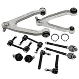 ZNTS 10x Front Upper Control Arms Tie Rod Sway Bar Link Kit For Hummer H3 2006-2010 28701215