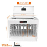 16-Device Charging Station for Laptops/Tablets, Charging Cabinet for iPad/Chromebooks/Laptop W110272273