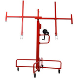 ZNTS Drywall Lift Panel 16' Lift Panel Hoist Jack Lifter Jack Rolling Caster Wheel Sheetrock 47794329