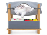 2-Tier Cat Condo with Hammock 04171487