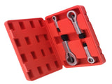 Chrome Plated Removal Kit 9-27mm Damaged Nut Breaker Set with Carry Case 84656552