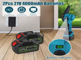 2-in-1 Cordless Pole Saw & Handheld Chainsaw, 4.72in Max Cutting Diameter with Brushless Motor, 24775175