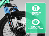S20101 20 Inch Kids' Bike, Boys Girls Mountain Bike Ages 8-12, 7 Speed Teenager Children Kids' W2563P165474