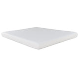 6 in. Firm Gel Memory Foam Mattress for Full Size Bed, White B011P198405