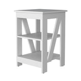 Clio Auxiliary Table, with two shelves B128P189930