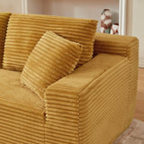 L-Shaped Cloud Sectional Sofa with Deep Seat,No Assembly Required,Modular Couches Sleeper for Living W2339P331509