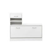 Combination Model Gate Cabinet with Shoe cabinetHang shelf Mirror W2139134913