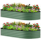 Garden Bed Galvanized Planter 43618697