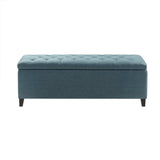 Tufted Top Soft Close Storage Bench B03548307