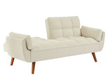 New Design Linen Sofa Furniture Adjustable Backrest Easily Assembled Reclinerst-BEIGE 22487251