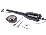 28" Black Stainless Tilt Steering Column Manual Floor Shift No Key with Adapter 71906800