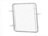 32 x 46 in Adjustable Chain Link Fence Gate, Fits 2-4 ft Openings, for Garden & Farm, 63183917