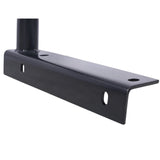 800Ibs Capacity Extendable Steel Pick-Up Truck Ladder Rack Two-bar Set - Black W465P206510