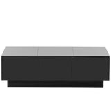 ON-TREND Coffee with 2 large Hidden Storage Compartment, Extendable Cocktail WF303591AAB