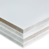 CRAZY ELF 28" x 84" "T" Style Real Primed Door Slab, DIY Panel Door, Modern Interior Barn Door, W936104309