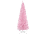 7 foot pink Christmas tree with bracket 01460573