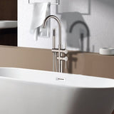 ZNTS Freestanding Bathtub Faucet with Hand Shower W1533125023