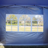 ZNTS Outdoor 10x 10Ft Pop Up Gazebo Canopy Tent Removable Sidewall with Zipper,2pcs Sidewall with W419P147519