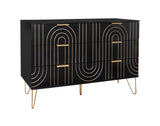 Modern 6 Dresser, Modern Dresser with Metal Handles, Storage Chest of, Wide Dresser W688P170443