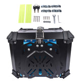 45L Balck Waterproof Motorcycle Luggage Tail Box, Trunk Storage, Scooter Top Case 91279920